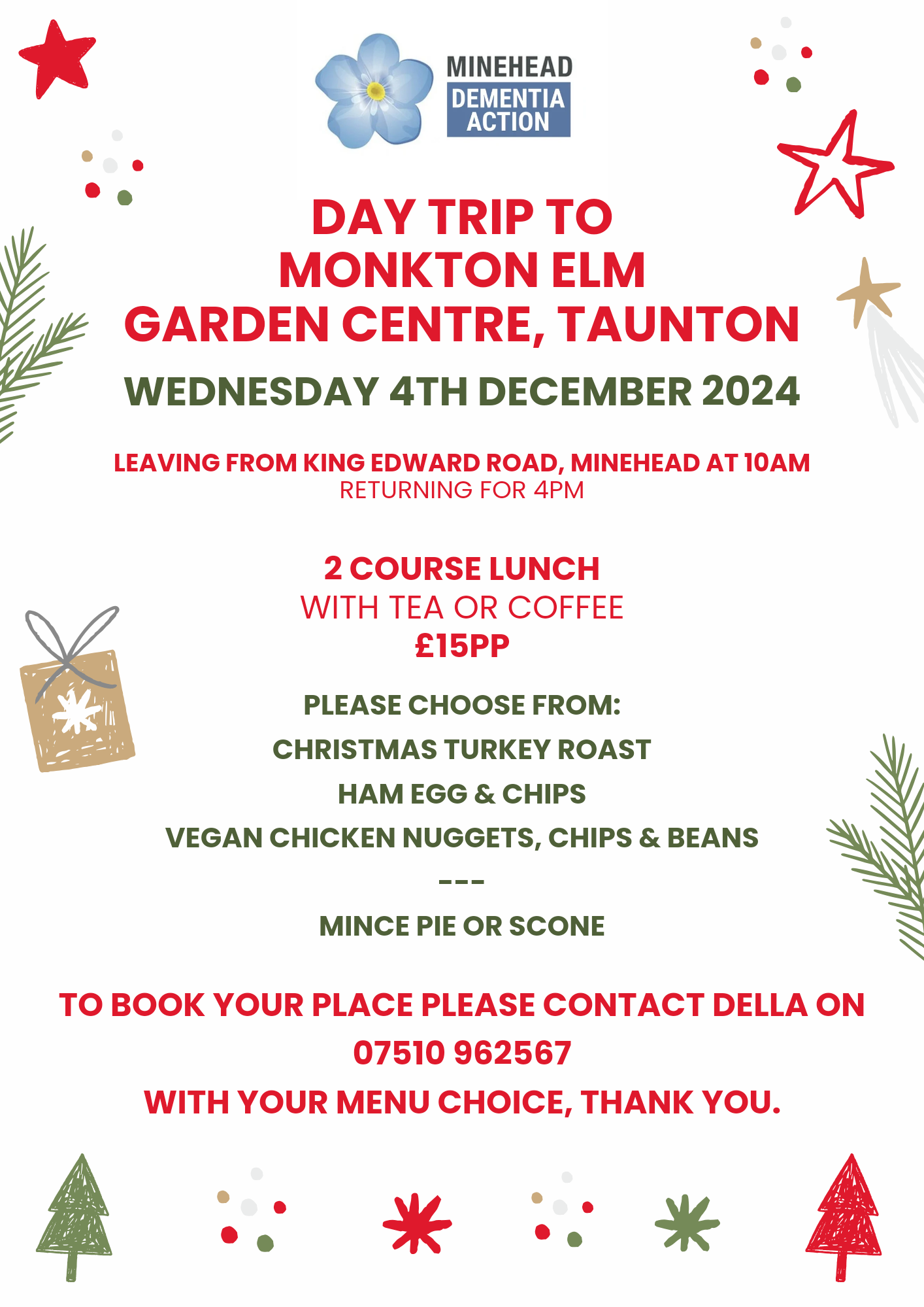Monkton Elm trip 4th December 24